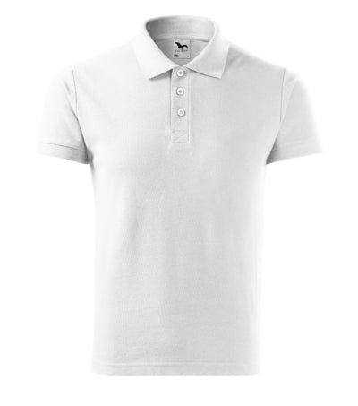 Cotton - Galléros póló férfi - fehér