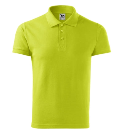 Cotton - Galléros póló férfi - lime