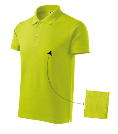 Cotton - Galléros póló férfi - lime