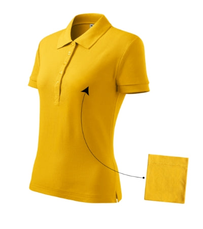 Cotton - Galléros póló női - sárga