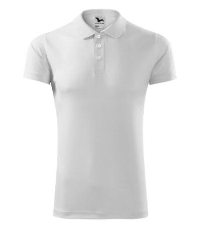 Victory - Galléros póló unisex - fehér
