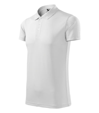 Victory - Galléros póló unisex - fehér