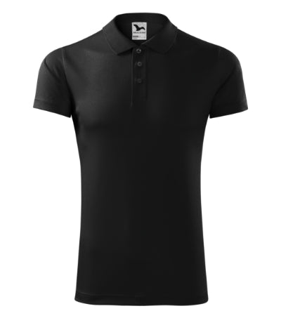 Victory - Galléros póló unisex - fekete