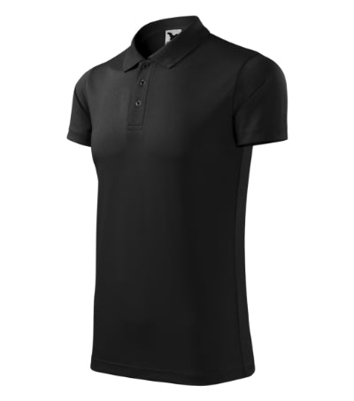 Victory - Galléros póló unisex - fekete