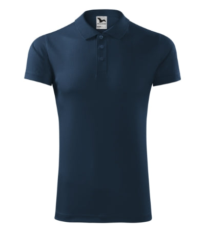 Victory - Galléros póló unisex - tengerészkék
