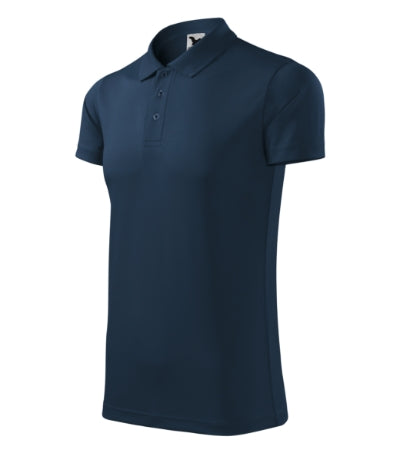 Victory - Galléros póló unisex - tengerészkék