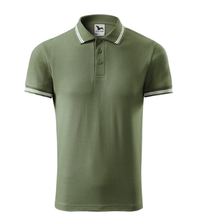 Urban - Galléros póló férfi - khaki