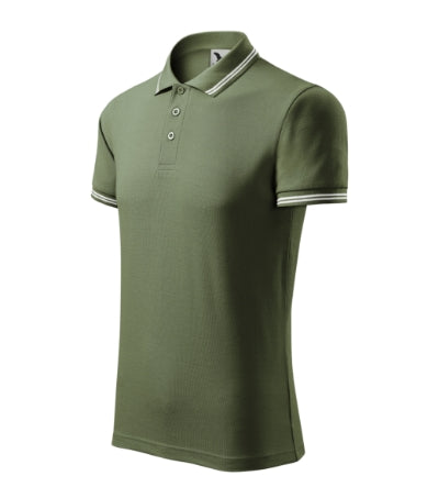 Urban - Galléros póló férfi - khaki