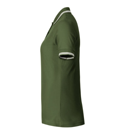 Urban - Galléros póló női - khaki