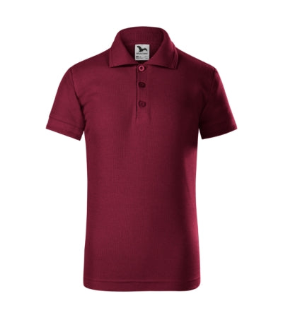 Pique Polo - Galléros póló gyerek - garnet