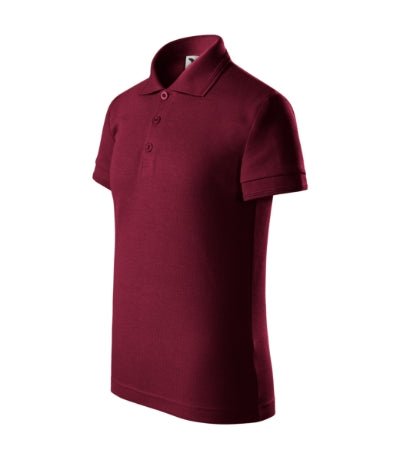 Pique Polo - Galléros póló gyerek - garnet