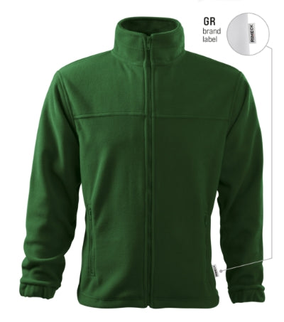 Jacket - Polár férfi - üvegzöld 06 (brand label)