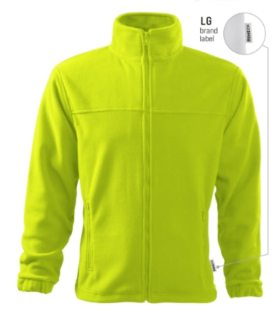 Jacket - Polár férfi - lime 62 (brand label)