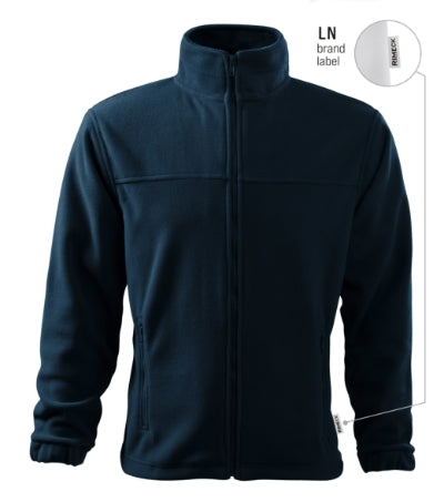 Jacket - Polár férfi - tengerészkék 02 (brand label)