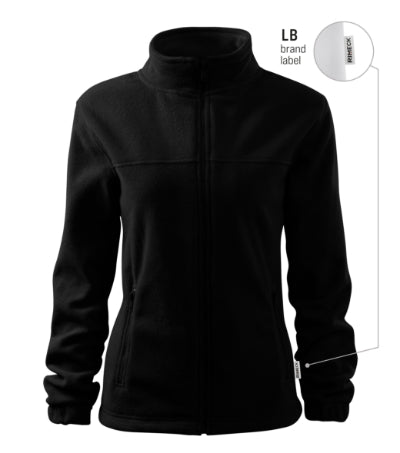 Jacket - Polár női - fekete 01 (brand label)