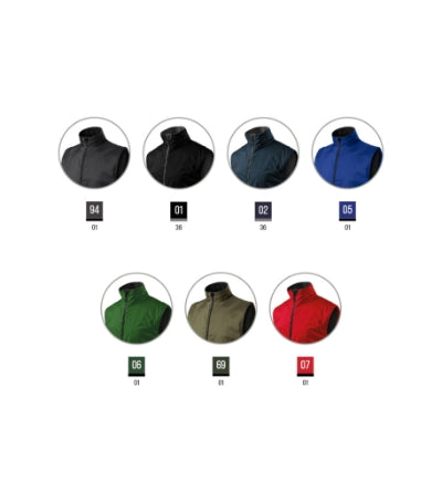 Body Warmer - Mellény unisex - piros
