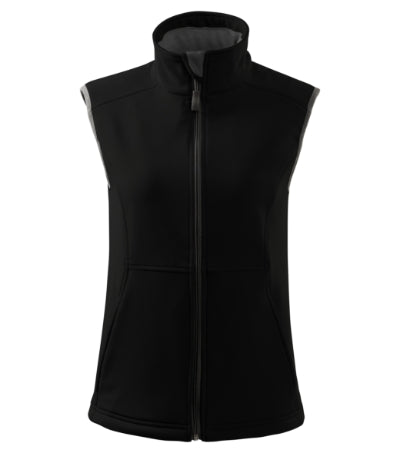 Vision - Softshell mellény női - fekete