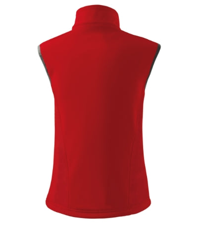 Vision - Softshell mellény női - piros