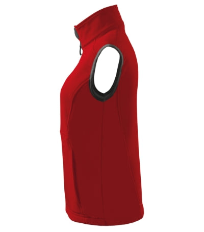 Vision - Softshell mellény női - piros