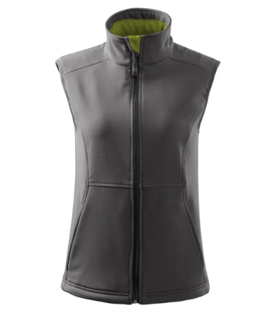 Vision - Softshell mellény női - acélszürke