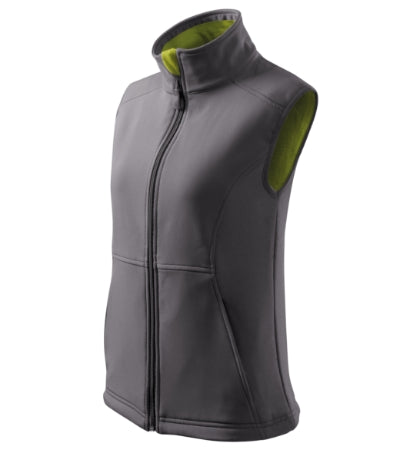 Vision - Softshell mellény női - acélszürke