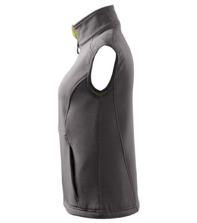 Vision - Softshell mellény női - acélszürke
