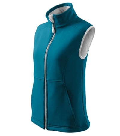 Vision - Softshell mellény női - sötét türkiz