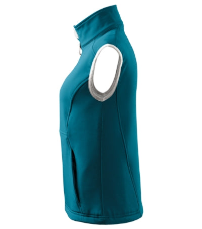 Vision - Softshell mellény női - sötét türkiz