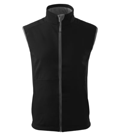 Vision - Softshell mellény férfi - fekete