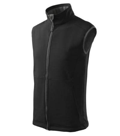 Vision - Softshell mellény férfi - fekete