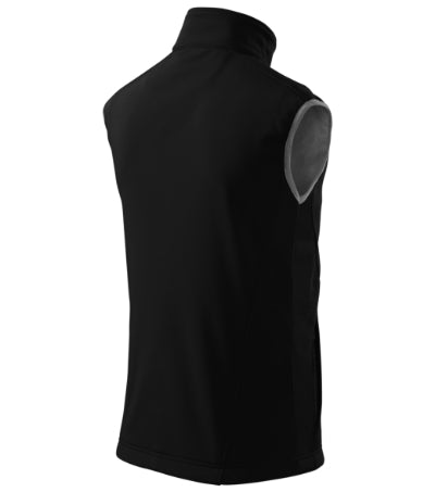 Vision - Softshell mellény férfi - fekete