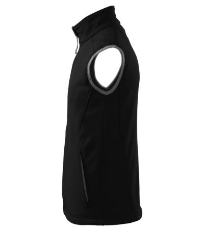 Vision - Softshell mellény férfi - fekete