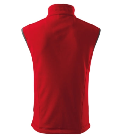 Vision - Softshell mellény férfi - piros