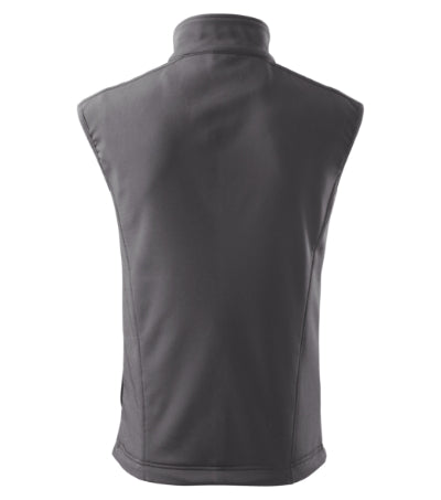 Vision - Softshell mellény férfi - acélszürke