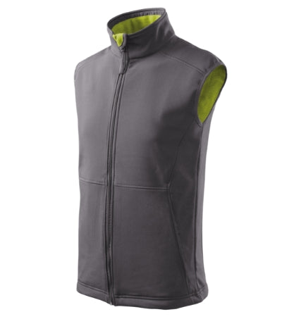 Vision - Softshell mellény férfi - acélszürke