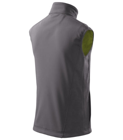 Vision - Softshell mellény férfi - acélszürke