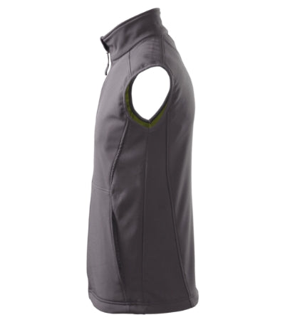 Vision - Softshell mellény férfi - acélszürke