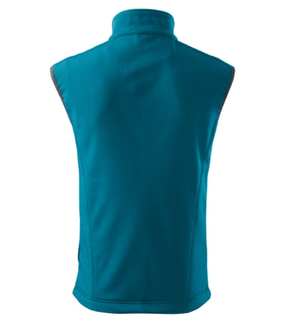 Vision - Softshell mellény férfi - sötét türkiz