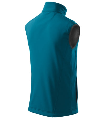 Vision - Softshell mellény férfi - sötét türkiz