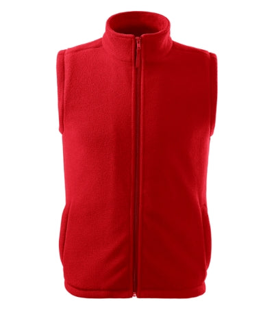 Next - Polár mellény unisex - piros