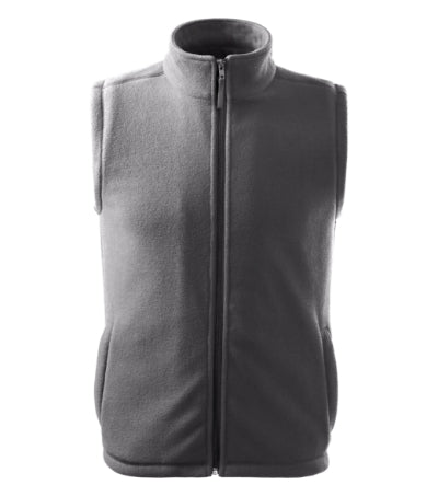 Next - Polár mellény unisex - acélszürke
