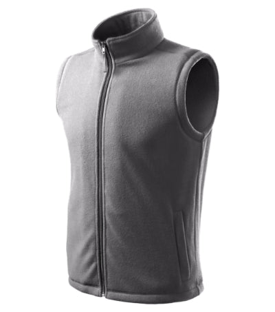 Next - Polár mellény unisex - acélszürke