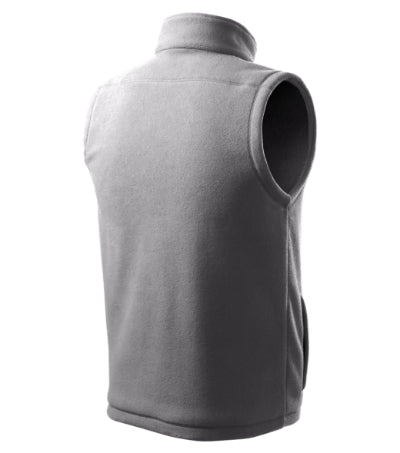 Next - Polár mellény unisex - acélszürke