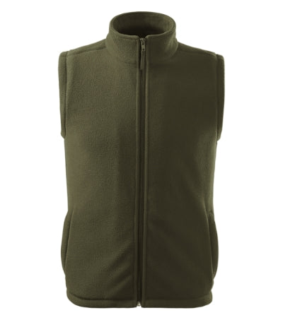Next - Polár mellény unisex - military
