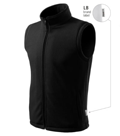 Next - Polár mellény unisex - fekete 01 (brand label)