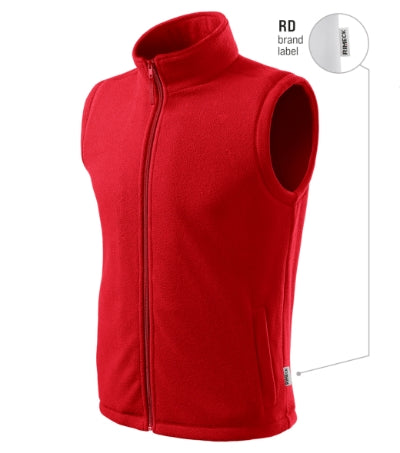 Next - Polár mellény unisex - piros 07 (brand label)