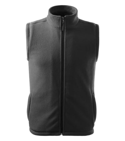 Next - Polár mellény unisex - acélszürke 36 (brand label)