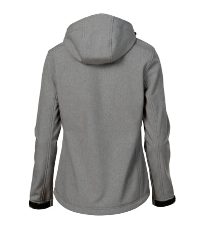 Performance - Softshell kabát női - sötétszürke melírozott