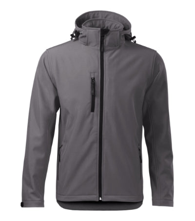 Performance - Softshell kabát férfi - acélszürke
