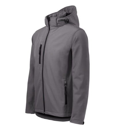 Performance - Softshell kabát férfi - acélszürke